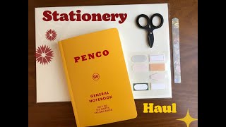 Stationery Haul | Tools to Liveby | Penco | Tomoe River Paper