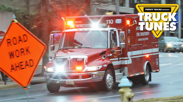 Ambulance Video for Children | Truck Tunes for Kids | Twenty Trucks Channel | Fire and Rescue