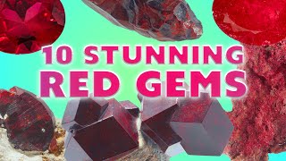 Unboxing 10 Stunning Red Gemstones | Ruby, Spinel, Garnet, and more