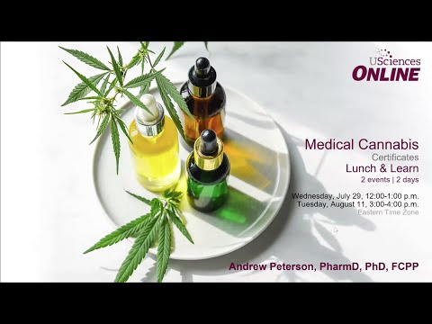 USciences Online - Medical Cannabis Certificate Programs - Lunch & Learn.