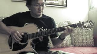 雪の華【中島美嘉 Nakashima Mika】吉他獨奏版(岡崎倫典 Okazaki Rynten 改編)by 董運昌 (Yun-Chang Dong)