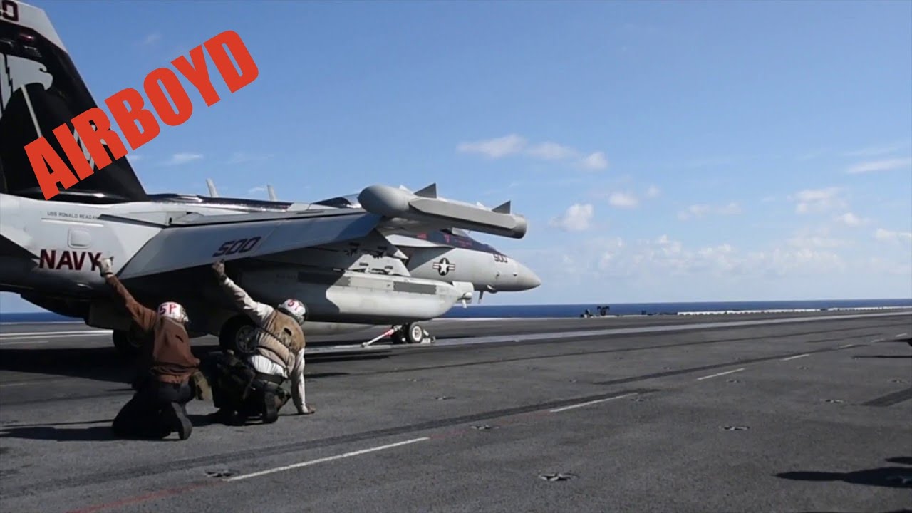 USS Ronald Reagan CVN 76 - Flight Deck Operations