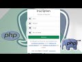 Tutoriel PHP : Système d'Inscription avec PHP MySQL, Validation De Données.
