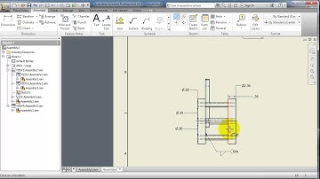 117 Inventor Drawing Tutorial: CenterLine, CenterMark, Bisector