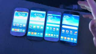 Samsung galaxy S3 and S3 mini vs Samsung Galaxy S4 and S4 mini