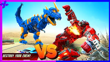 Robot Dino VS Robot Kong Fight Android gameplay