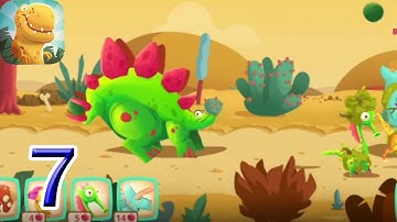Dino Bash - Dinosaurs v Cavemen Tower Defense Wars: Gameplay Part #7