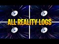 Fortnite ALL Reality Logs (Teasers - Street Fighter)