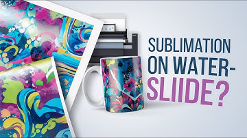 Can I Use Sublimation Ink on Waterslide Paper? Watch Now for Tips with Colour Vistas