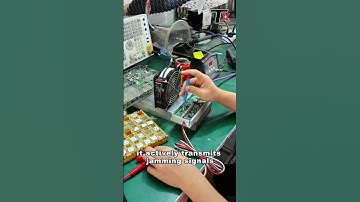 The UAV jamming module has the characteristics of wide range and stable performance #dji #drone