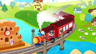 🚆baby panda s train game🚂baby panda s train game