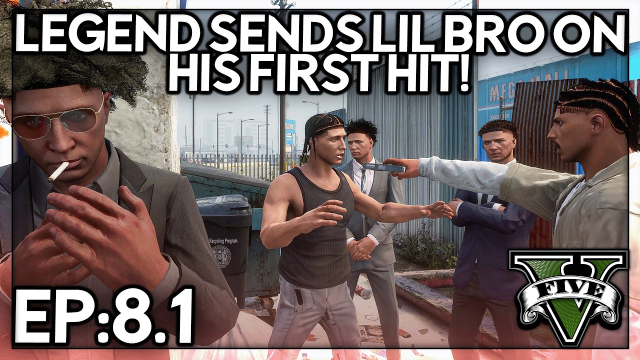 Episode 8.1: Legend Sends Lil Bro On His First Hit! | GTA RP | Iconic RP