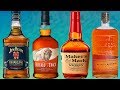 Jim Beam Double Oak vs Buffalo Trace vs Maker's Mark vs Bulleit Bourbon