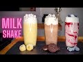 3 recettes de milkshake  banane  oreo  myrtilles