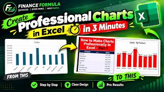 Create Professional Charts in Excel in 3 Minutes | Column Chart Tutorial
