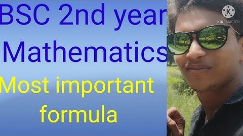 #Bsc 2nd year most important formula and 12th mathematics//#Dequation for degree order