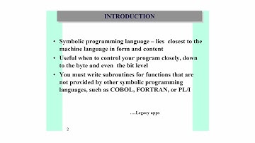 Assembler Programming - Introduction #mainframes #mainframeclasses #assembler