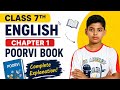 The day the river spoke l class 7th l Poorvi book l AY study hub l #english