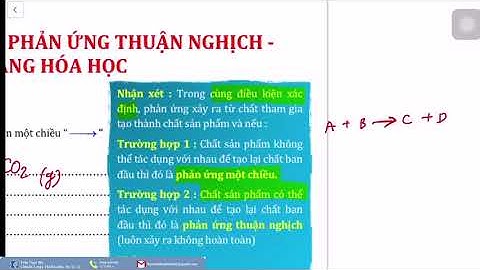 Các yếu tố ah đến cân bằng hóa học năm 2024