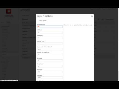 Openstack: Dashboard administrativo