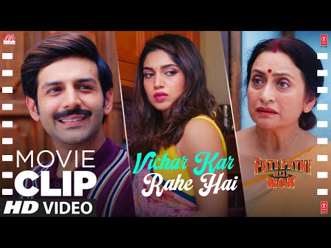 Vichaar Kar Rahe Hai Hum😂! | Movie Clip | Pati Patni Aur Woh | Kartik A, Bhumi P, Ananya P