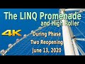 LINQ LAS VEGAS PROMENADE AND HIGH ROLLER WALKING TOUR in 4K