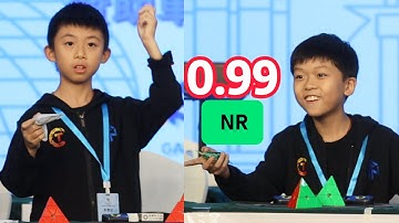 15TPS! 0.99 Pyraminx🇨🇳NR Single Lingkun Jiang | 1.44 Single Yiheng Wang | Dalian Open 2024