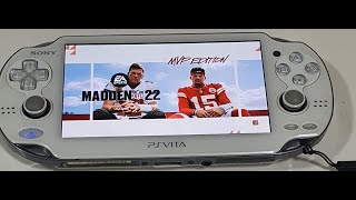 Madden NFL 22 Ps Vita Mod Updated Rosters With rookies #Madden22  #Madden22Mod #MaddenNFL22 