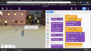 CoSpaces Edu Tutorial: Show info panel when hover on an object