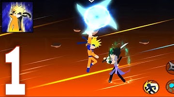 Stickman Shinobi: Ninja fighting - Chapter 1 - Tutorial | Gameplay #1 (Android/iOS)