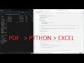 PDF Data Extraction table menggunakan Python