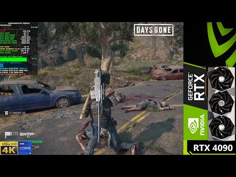 Days Gone Very High Settings 4K | RTX 4090 | i9 13900K 5.8GHz