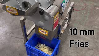 Fully Automatic French Fries Machine/ French Fries Cutter For Frozen French Fries Line 500-800 Kg/hr