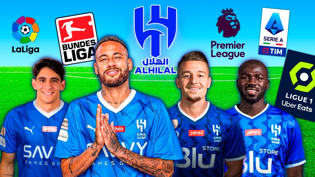 Эксперимент - Неймар и Аль-Хилаль в топ 5 лигах  FIFA 23  (фифа 23) 