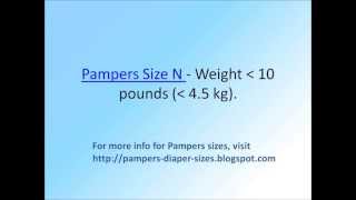 Swaddler Pampers Size Chart