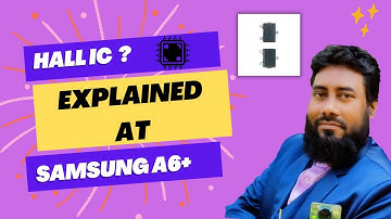 Samsung A6 Plus | Hall Ic full Explanation | Display Blank at Lock Screen