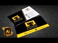 How to create Business Card illustrator CC 2015 | Beginners Level | icon import