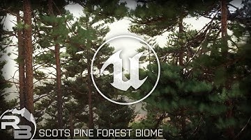 RealBiomes Scots Pine Forest | Wind [Legacy UE4]