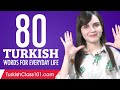 80 turkish words for everyday life  basic vocabulary 4