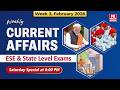 Weekly Current Affairs | 3rd Week February 2026 | CPI, Shanti Act 2025, PM RAHAT Scheme and More!