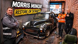 RESTORE OR SCRAP MORRIS MINOR | Scrap King Diaries #S08E11