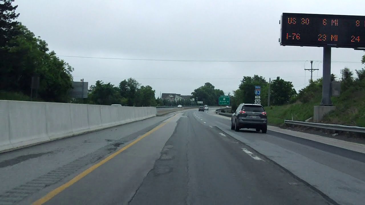 Interstate 83 Pennsylvania (Exits 15 to 22) northbound YouTube