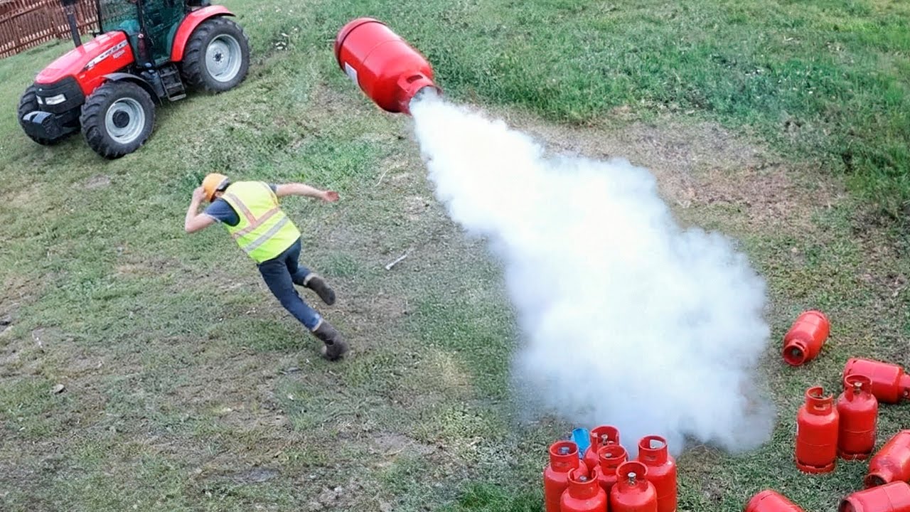 Die lächerlichsten Fehler von Arbeitern, gefilmt mit der Kamera
