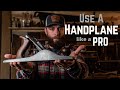 Setup  use a hand plane like a pro  one take  woodworking