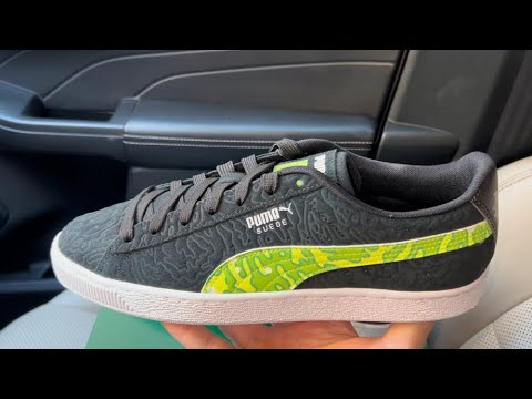 Puma Suede Rick and Morty shoes - YouTube