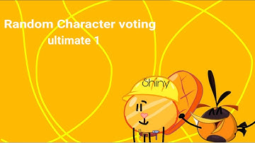 Random Character voting Ultimate 1!