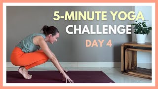 5-minute Full Body Yoga ✨ "5 is enough!" 7 Day Yoga Challenge