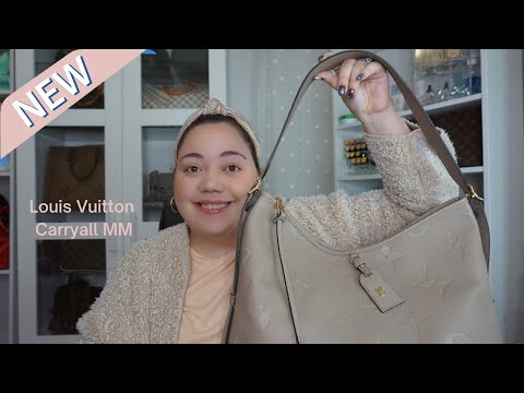 Louis Vuitton Carryall Unboxing Which one would you choose PM or MM?# louisvuitton #lvcarryallpm 