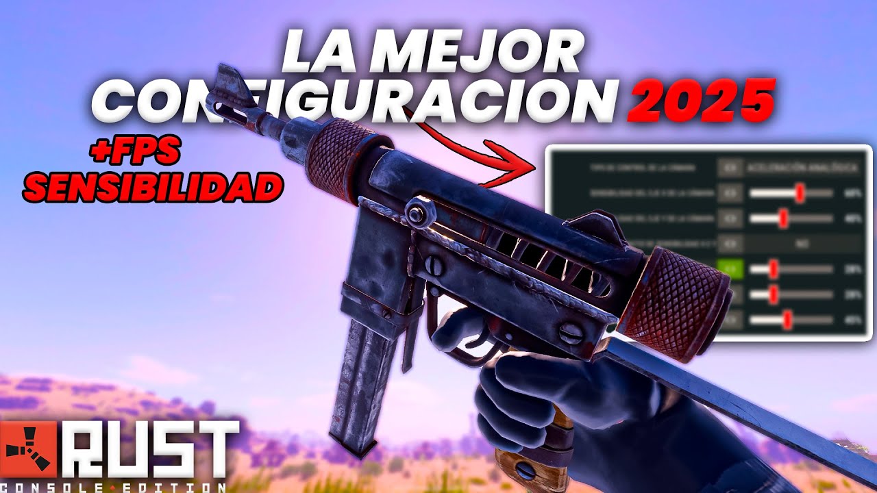 La mejor *configuración* 2025 para Rust Console New Gen [PS5/XBOX ...