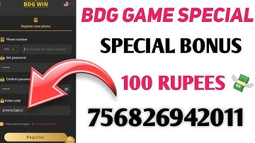Bdg game invite code / bdg game me invite code use karke paise kaise kamaye Bdg special invite code/